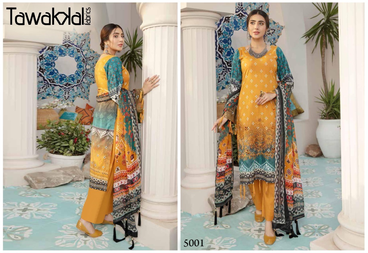 TAWAKKAL-OPULENCE-LUXURY-COTTON-VOl-5-PAKISTANI-PRINTED-SUITS-5