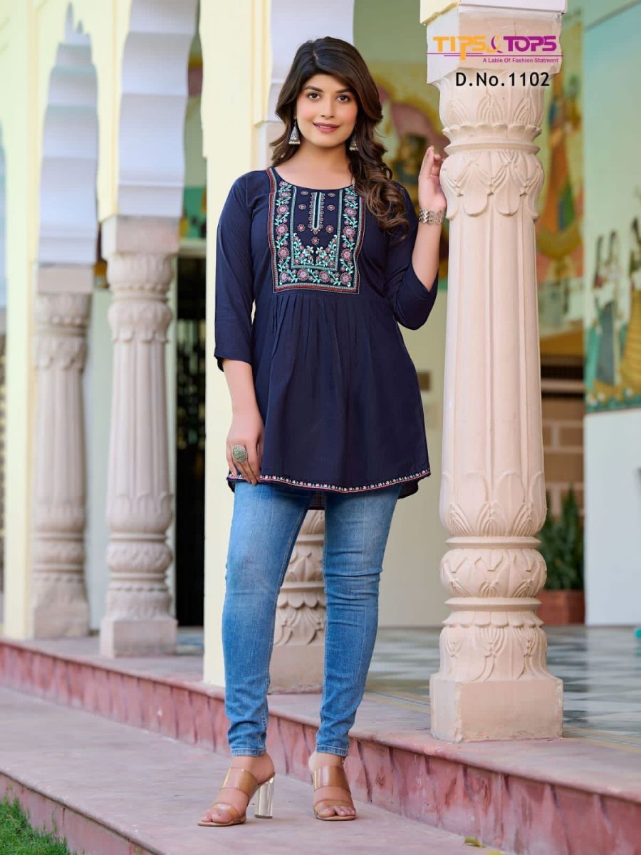 1_TIPS-TOPS-BUBBLY-VOL-11-RAYON-SLUB-SHORT-TOPS-MANUFACTURER-9