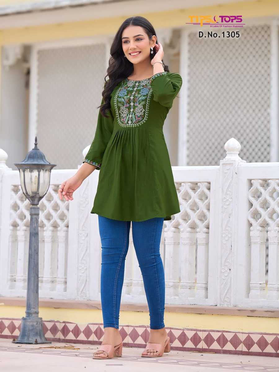 TIPS-TOPS-BUBBLY-VOL-13-SHORT-RAYON-KURTI-WHOLESALER-IN-SURAT-7