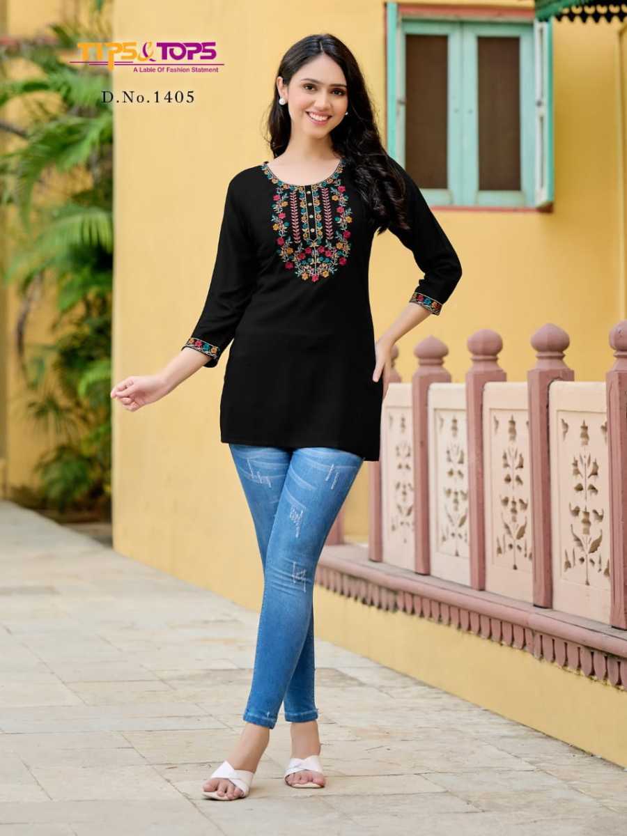 TIPS-TOPS-BUBBLY-VOL-14-RAYON-EMBROIDERY-SHORT-KURTI-SUPPLIER-10