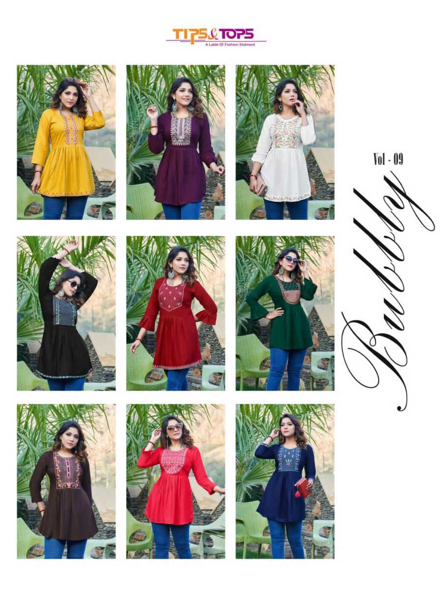 TIPS-TOPS-BUBBLY-VOL-9-FANCY-SHORT-TOP-MANUFACTER-SURAT-11