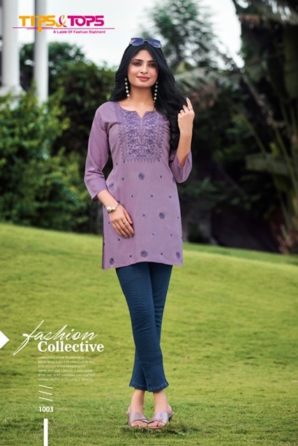 TIPS-TOPS-COLORS-VOL-3-RAYON-EMBROIDERY-SHORT-KURTI-WHOLESALER-IN-SURAT-4