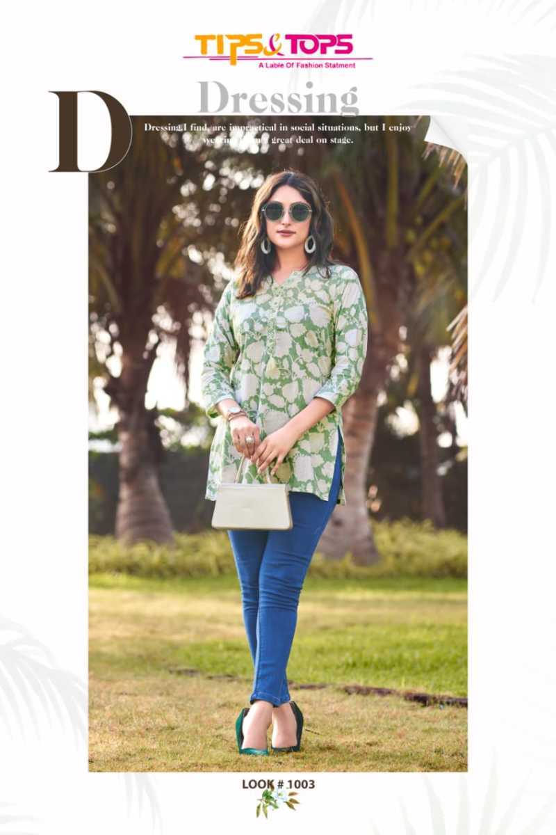 TIPS-TOPS-COTTON-CANDY-VOL-3-COTTON-SHORT-KURTIS-WHOLESALER-IN-SURAT-3