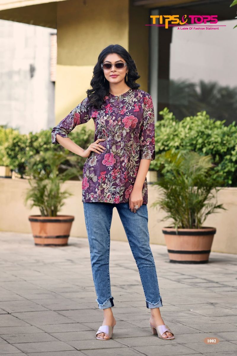 TIPS-TOPS-COTTON-SHORTIES-VOL-4-FOIL-PRINT-KURTI-WHOLESALER-IN-SURAT-3