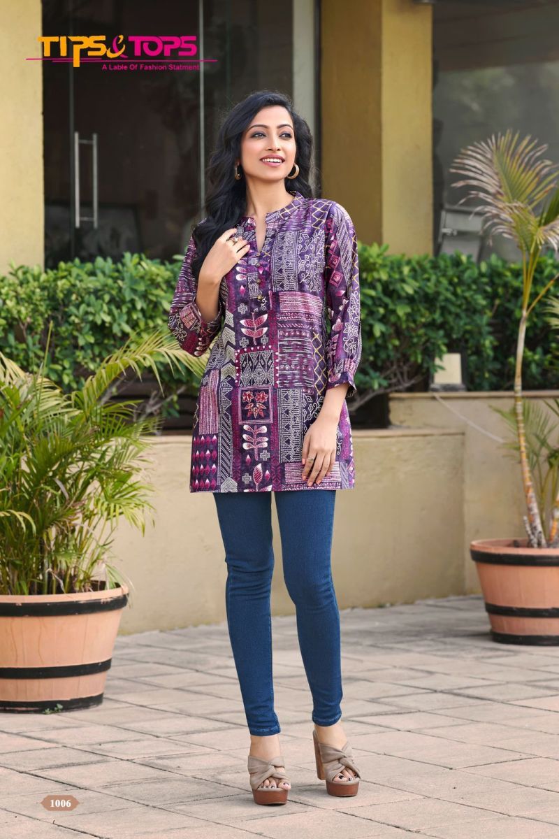 TIPS-TOPS-COTTON-SHORTIES-VOL-4-FOIL-PRINT-KURTI-WHOLESALER-IN-SURAT-8