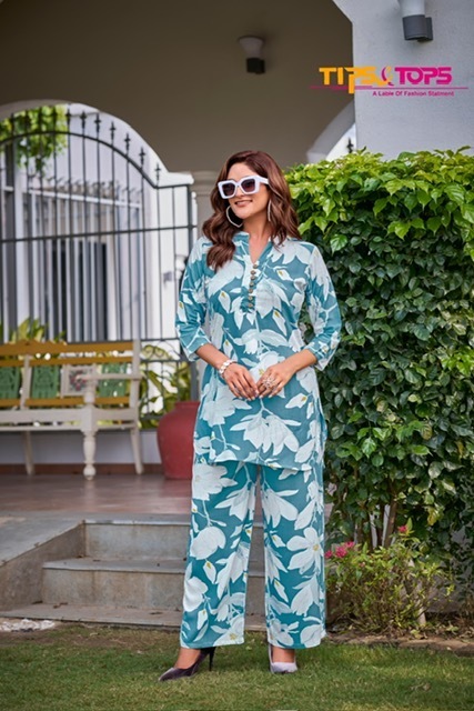 TIPS-TOPS-FASHION-BEATS-HEAVY-RAYON-CO-ORD-SET-WHOLESALER-IN-SURAT-3