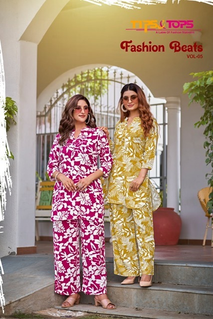 TIPS-TOPS-FASHION-BEATS-HEAVY-RAYON-CO-ORD-SET-WHOLESALER-IN-SURAT-5