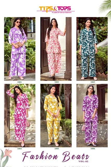 TIPS-TOPS-FASHION-BEATS-RAYON-CO-ORD-SET-COLLECTION-SUPPLIER-IN-SURAT-1