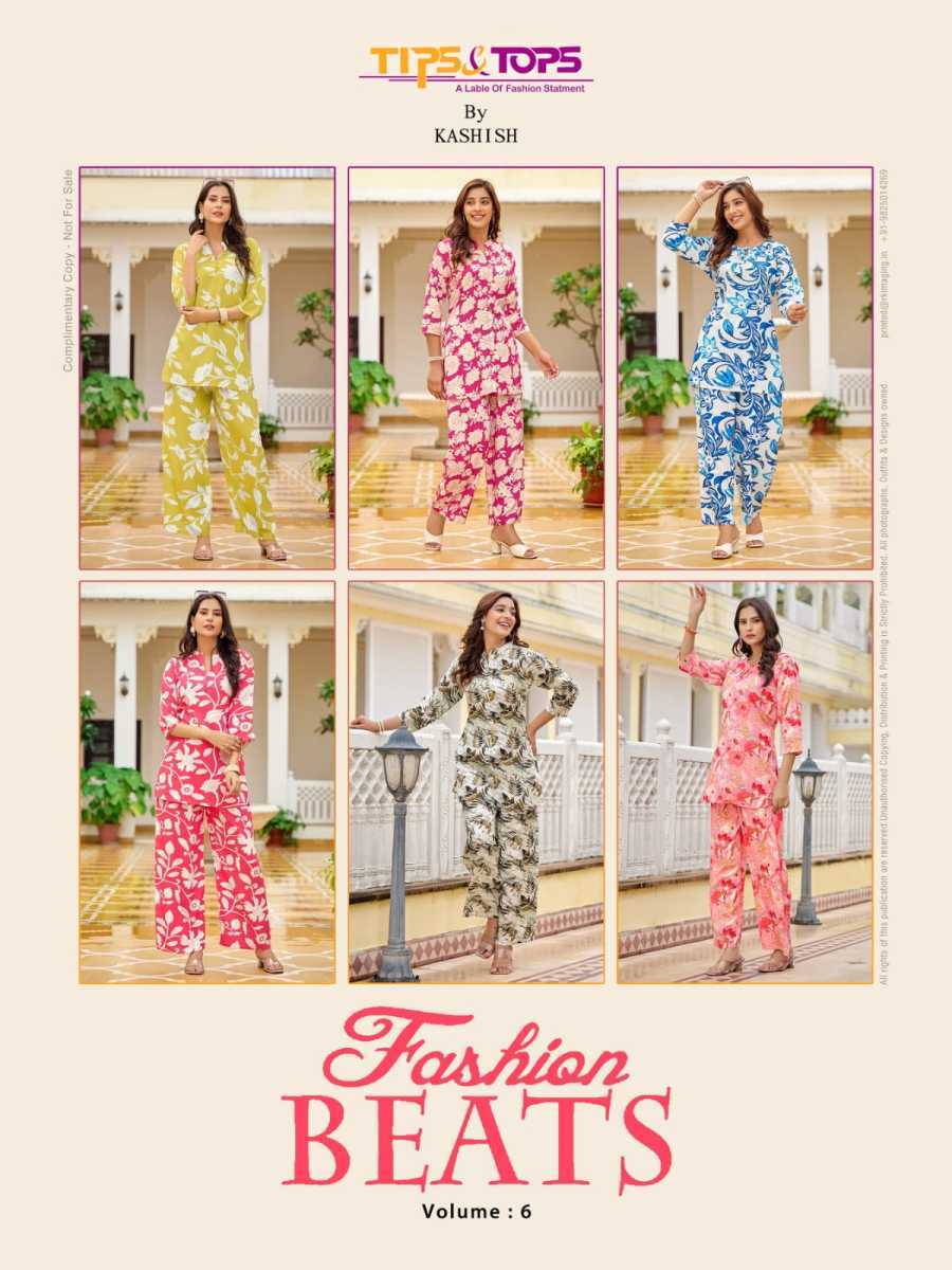 TIPS-TOPS-FASHION-BEATS-VOL-6-RAYON-CO-ORD-SET-SUPPLIER-IN-SURAT-4