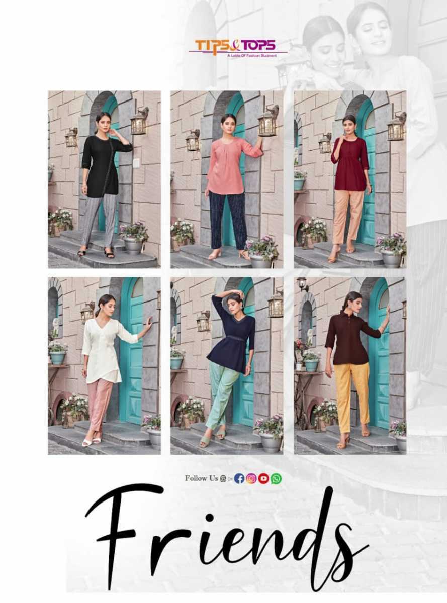TIPS-TOPS-FRIENDS-WESTERN-TOP-WITH-PANTS-WHOLESALER-AHEMDABAD-1