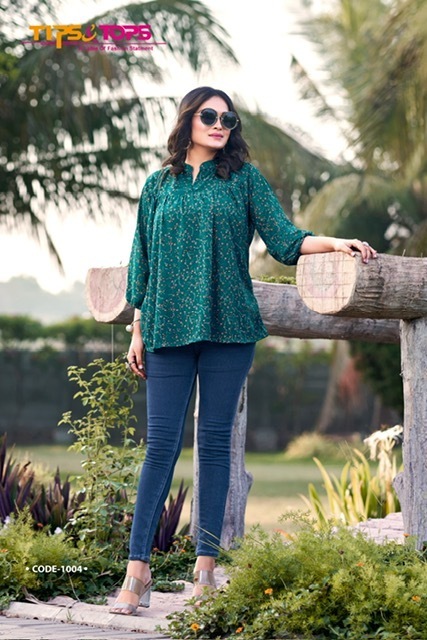 TIPS-TOPS-GLAMOUR-VOL-2-GEORGETTE-SHORT-KURTI-WHOLESALER-IN-SURAT-10