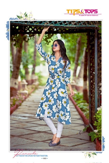 TIPS-TOPS-GRASSY-RAYON-PRINT-KURTI-WITH-BELT-WHOLESALER-IN-SURAT-4
