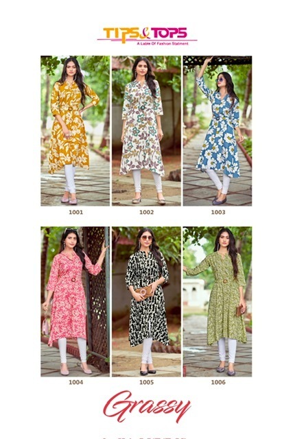 TIPS-TOPS-GRASSY-RAYON-PRINT-KURTI-WITH-BELT-WHOLESALER-IN-SURAT-8