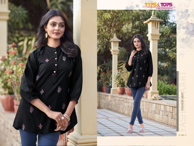 TIPS-TOPS-LIFESTYLE-COTTON-SHORT-KURTIS-WHOLESALER-IN-SURAT-3