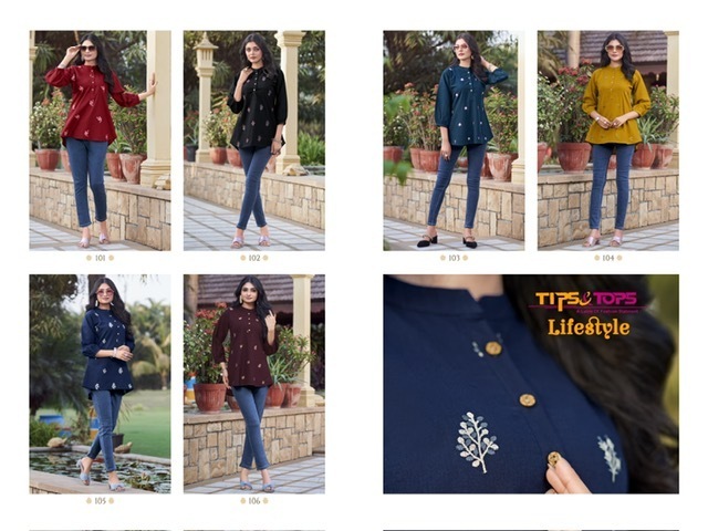 TIPS-TOPS-LIFESTYLE-COTTON-SHORT-KURTIS-WHOLESALER-IN-SURAT-8