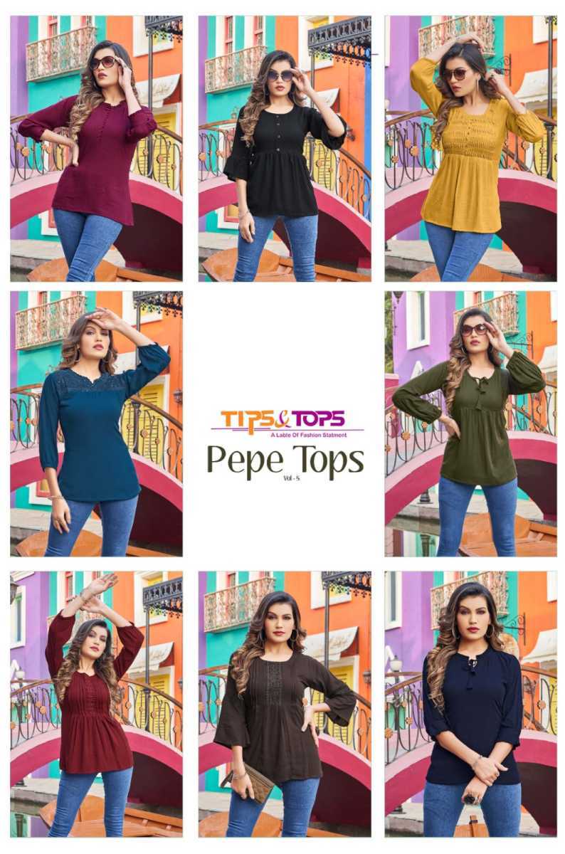 TIPS-TOPS-PEPE-TOPS-VOL-5-RAYON-SHORT-TUNICS-MANUFACTURER-10