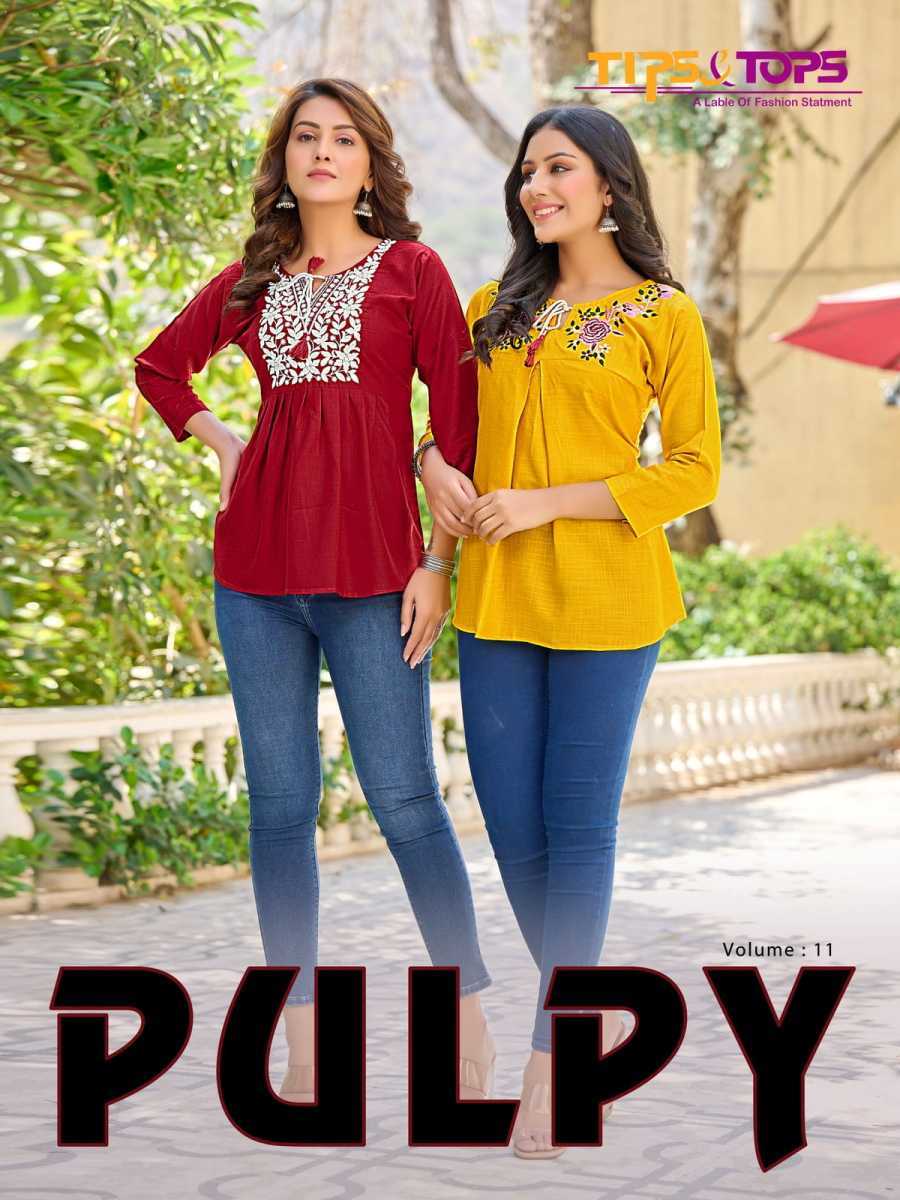 TIPS-TOPS-PULPY-VOL-11-RAYON-SLUB-SHORT-TOPS-MANUFACTURER-SURAT-1