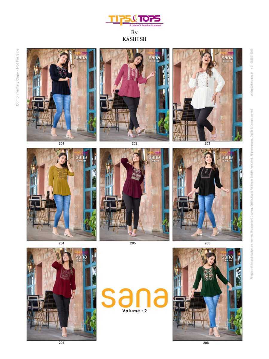 TIPS-TOPS-SANA-VOL-2-RAYON-SHORT-KURTIS-WHOLESALER-IN-SURAT-10