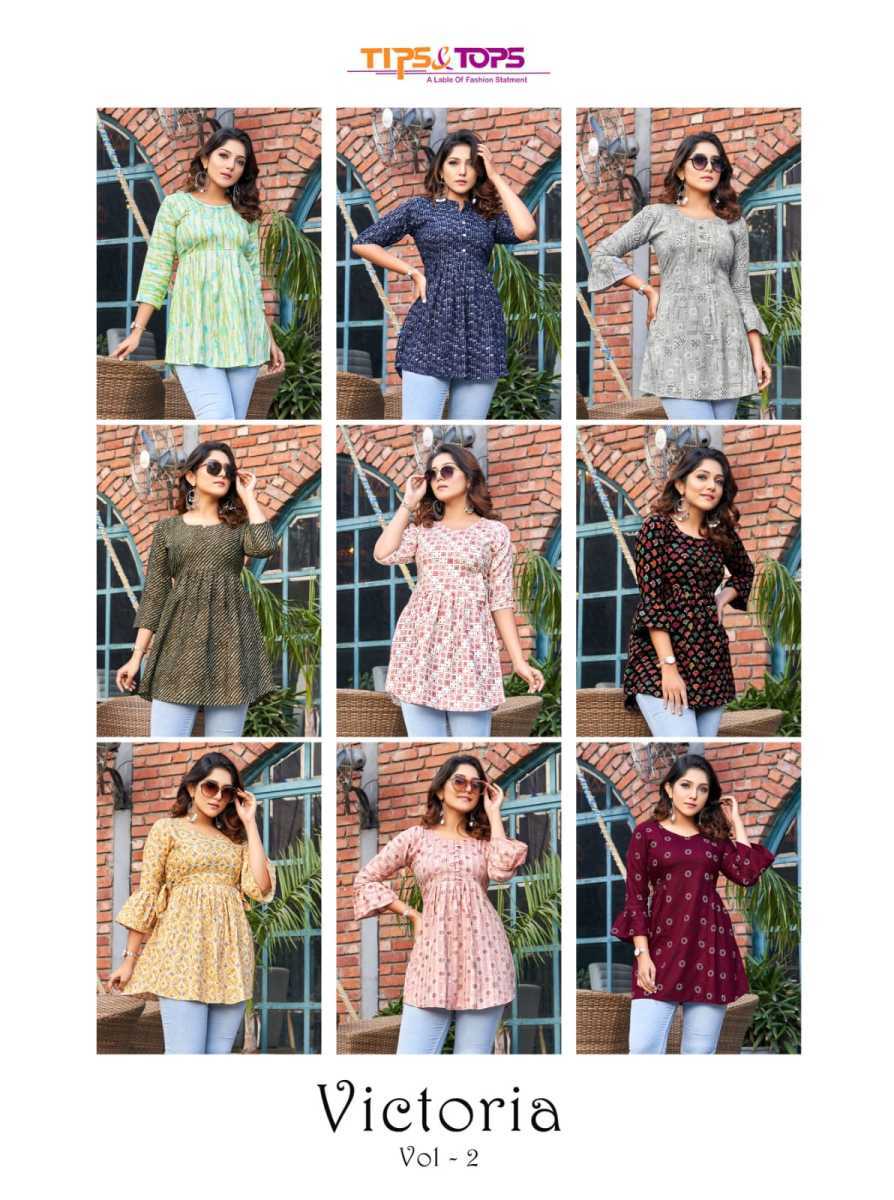 TIPS-TOPS-VICTORIA-VOL-2-RAYON-PRINT-SHORT-TOPS-LATEST-CATALOGUE-11