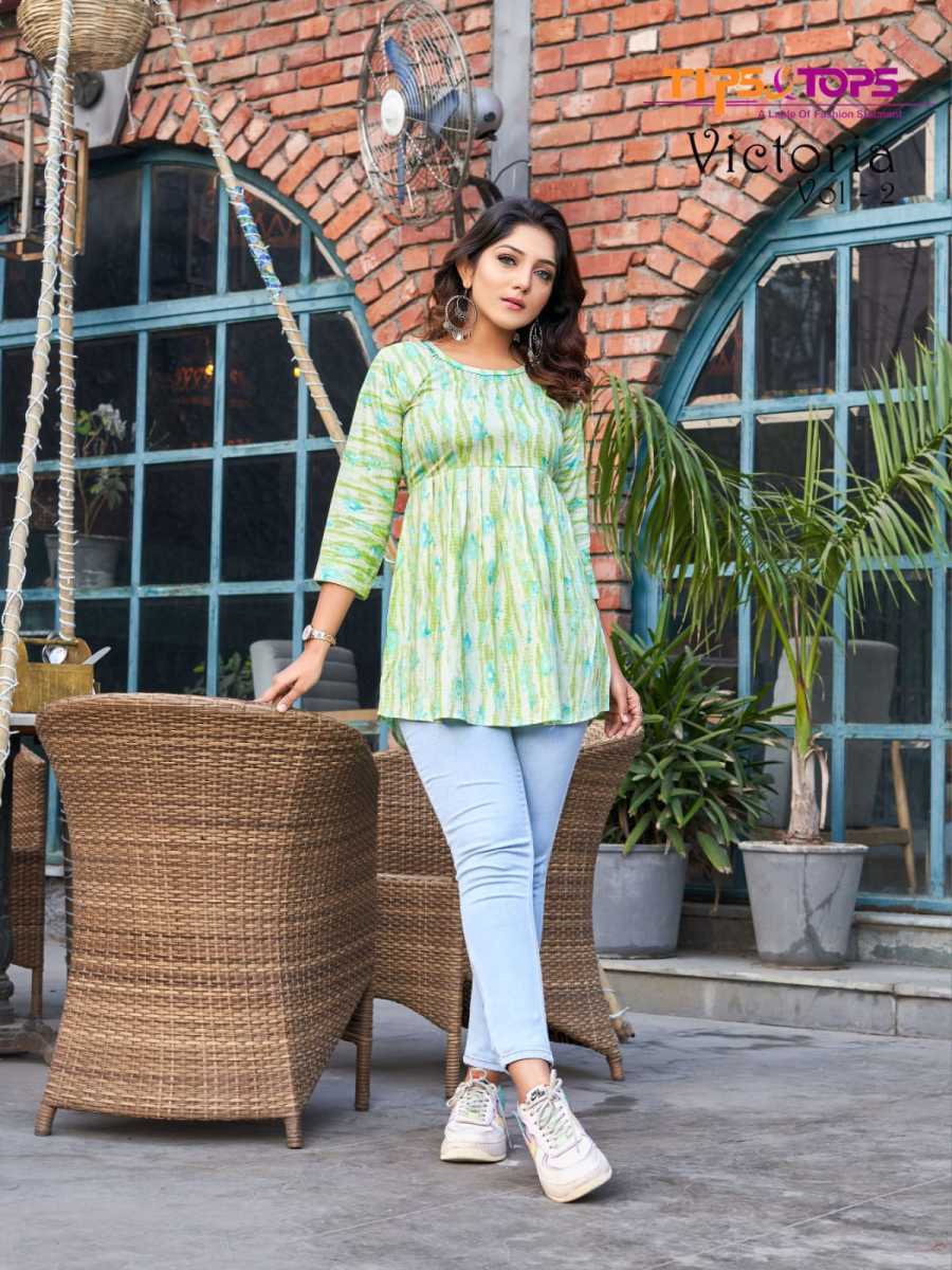 TIPS-TOPS-VICTORIA-VOL-2-RAYON-PRINT-SHORT-TOPS-LATEST-CATALOGUE-2