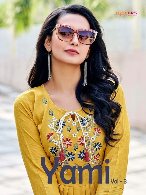TIPS-TOPS-YAMI-VOL-3-RAYON-SHORT-KURTIS-ONLINE-SUPPLIER-1