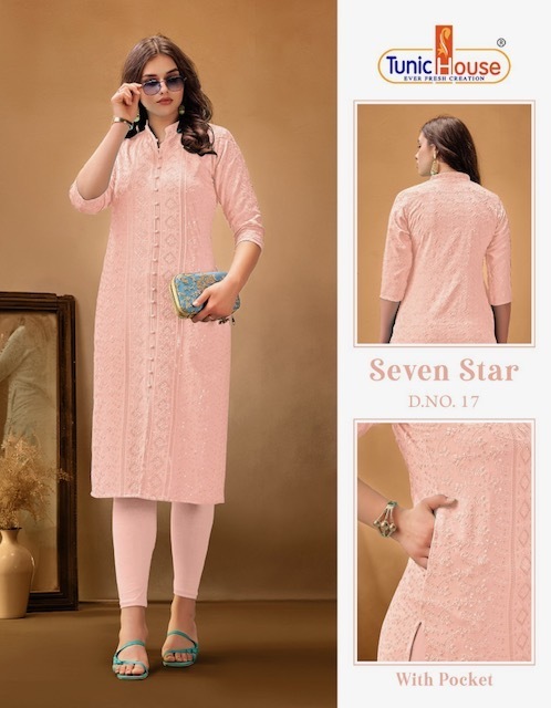 TUNIC-HOUSE-7-STAR-VISCOSE-RAYON-CHIKANKARI-WORK-KURTIS-NEW-CATALOGUE-4