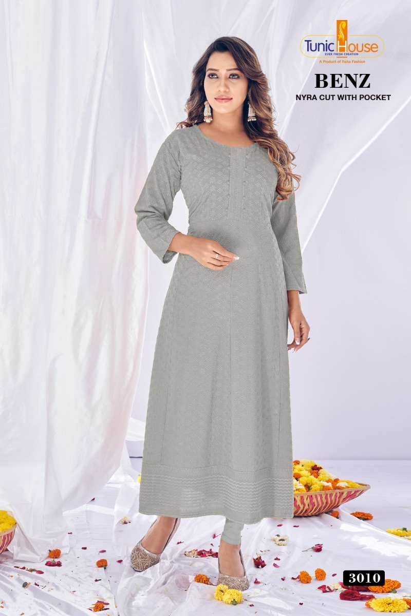 TUNIC-HOUSE-BENZ-CHIKANKARI-NYRA-CUT-LONG-KURTIS-COMBO-SET-7