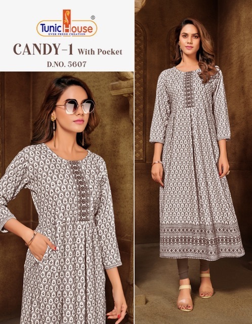 TUNIC-HOUSE-CANDY-VOL-1-VISCOSE-RAYON-LONG-KURTIS-AT-SURAT-7