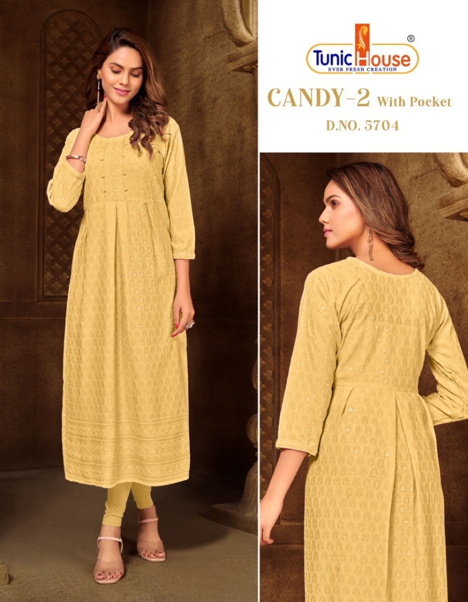 TUNIC-HOUSE-CANDY-VOL-2-VISCOSE-RAYON-CHIKANKARI-LONG-KURTIS-MANUFACTURER-4