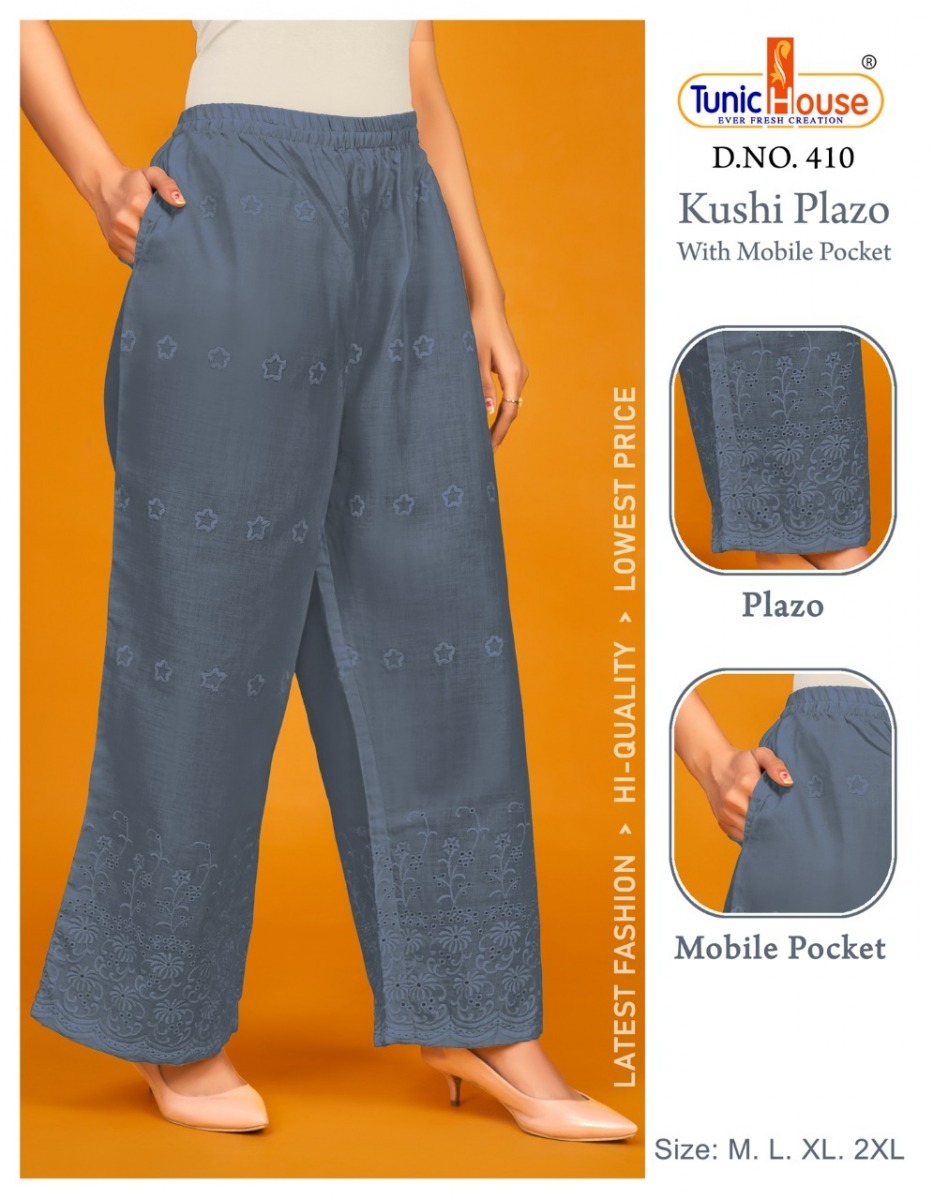 TUNIC-HOUSE-KHUSHI-LUCKNOWI-CHIKAN-WORK-COTTON-PANTS-CATALOGUE-9