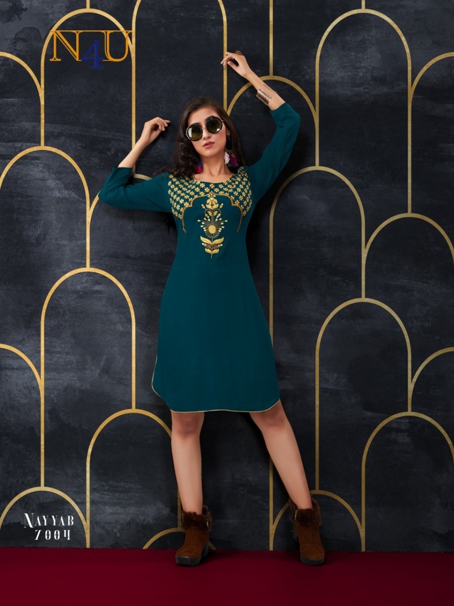 TUNIC-HOUSE-N4U-NAYYAB-RAYON-EMBROIDERY-WORK-KURTI-MANUFACTUR-SURAT-6