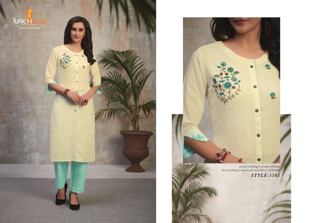 TUNIC-HOUSE-NAJUK-VOL-2-FANCY-KURTI-WITH-PANTS-MANUFACTURE-SURAT-3