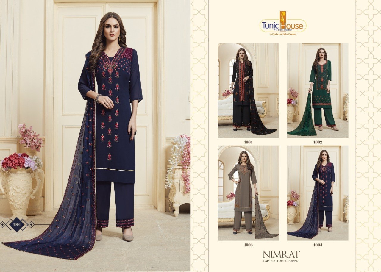 TUNIC-HOUSE-NIMRAT-GEORGETTE-READYMADE-SALWAR-SUITS-CATALOGUE-1