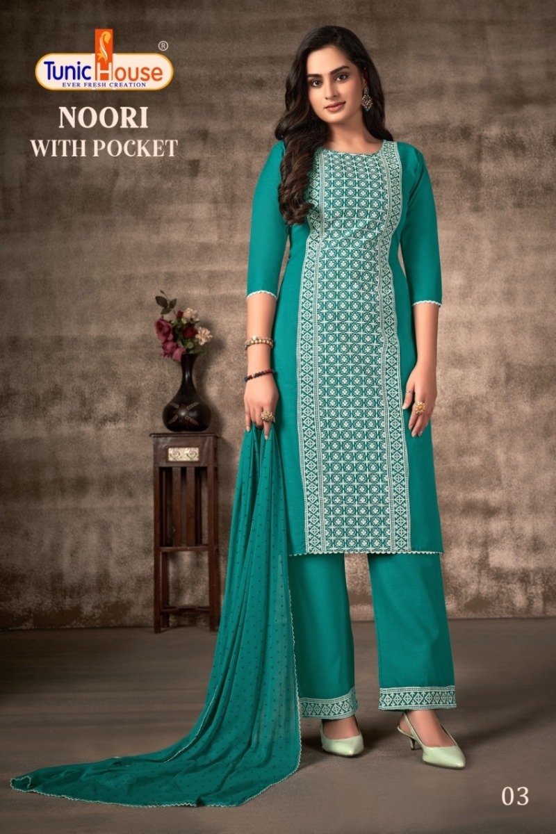 TUNIC-HOUSE-NOORI-COTTON-SLUB-TOP-PANT-WITH-DUPATTA-NEW-CATALOGUE-1