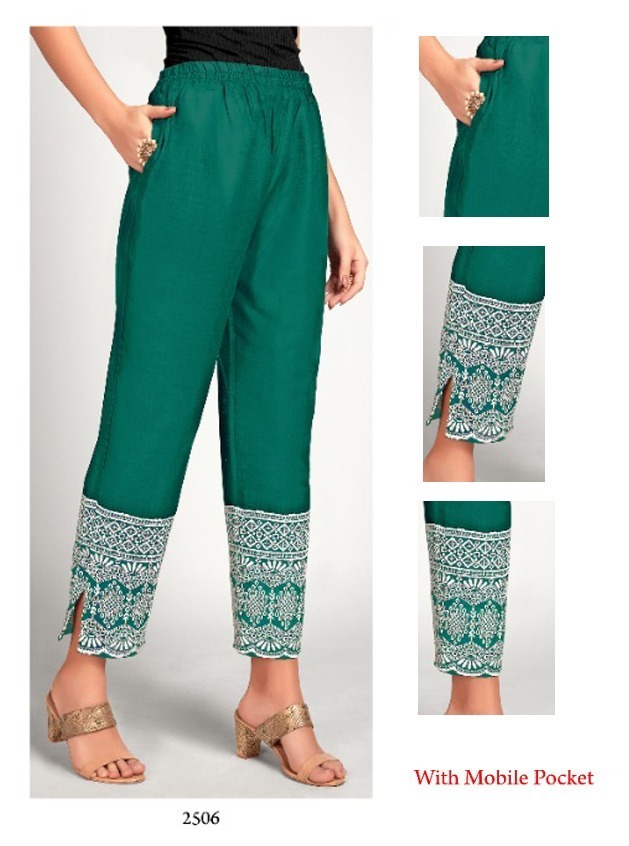 TUNIC-HOUSE-PEP-PANT-LUCKNOWI-CHIKAN-WORK-PANTS-LATEST-CATALOGUE-6