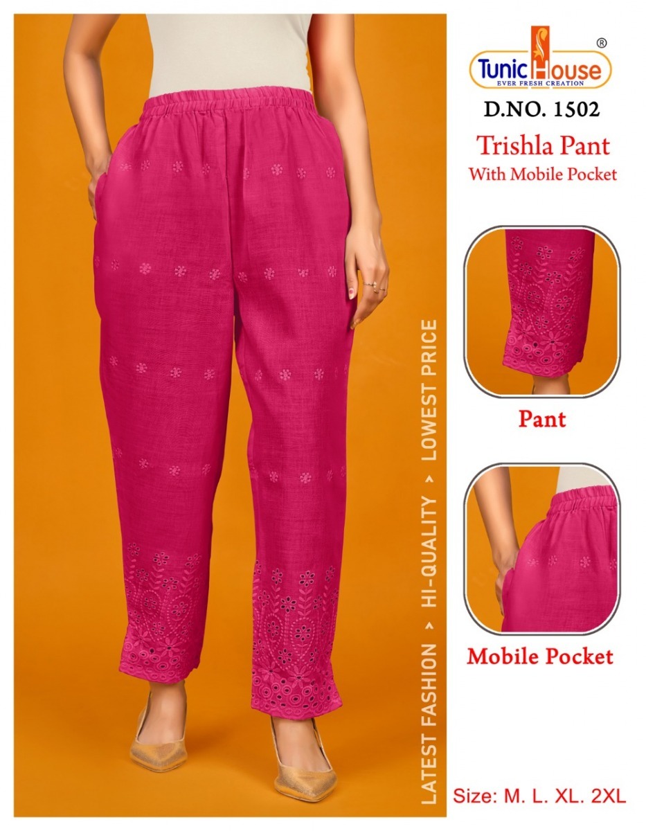 TUNIC-HOUSE-TRISHALA-FANCY-COTTON-PANT-AT-WHOLESALE-2