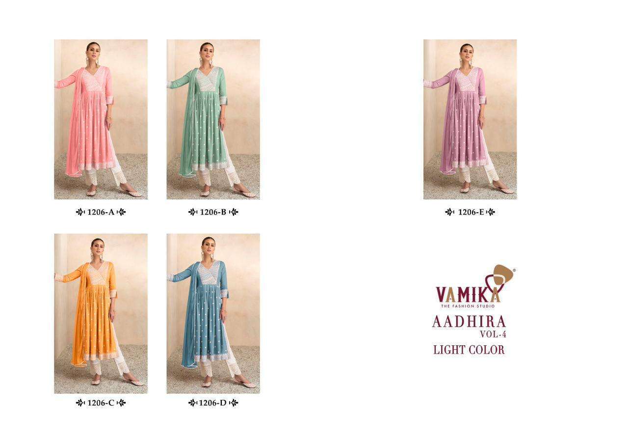 VAMIKA-AADHIRA-VOL-4-LIGHT-COLOR-KURTI-PANT-WITH-DUPATTA-WHOLESALER-SURAT-7