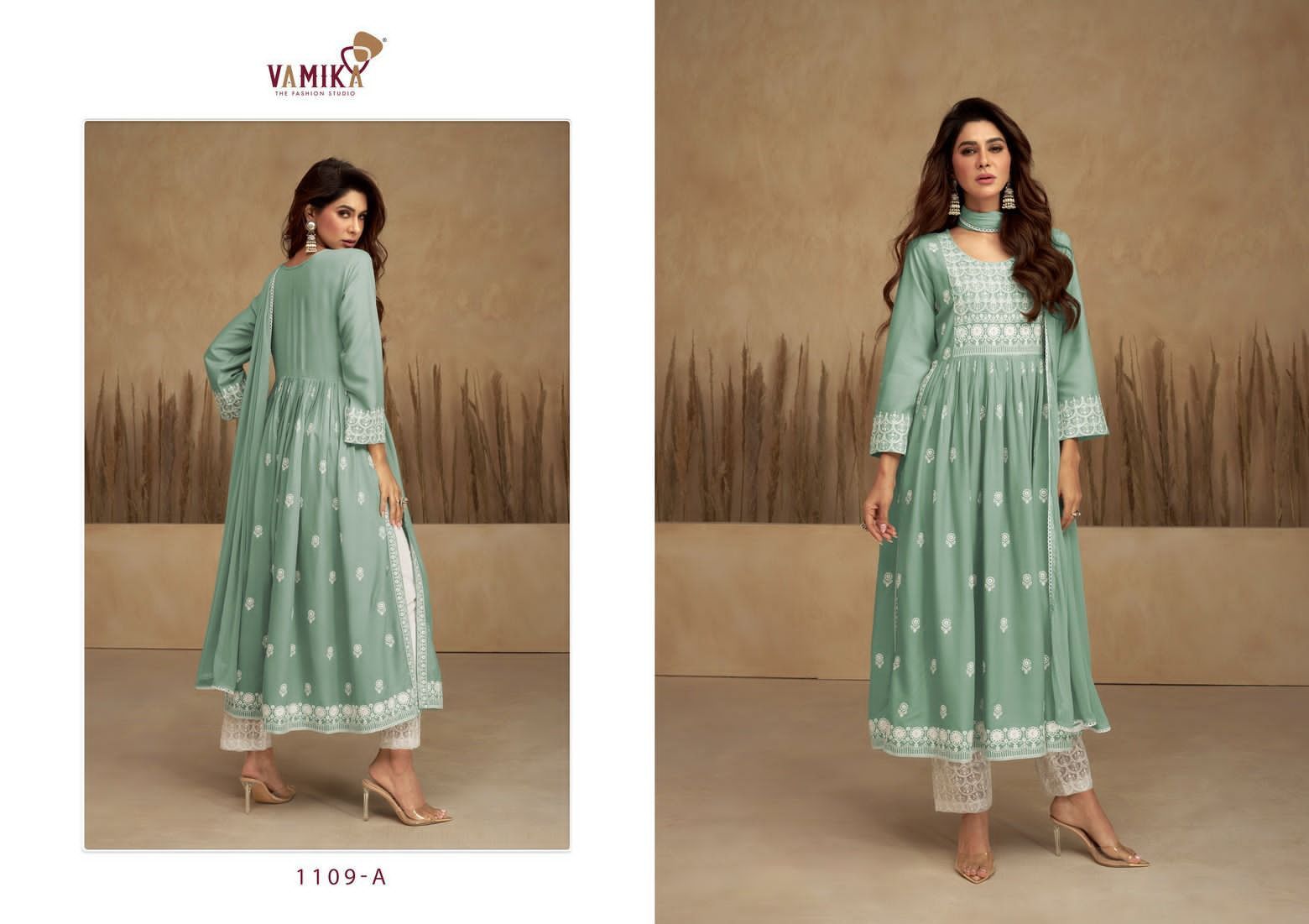 VAMIKA-AADHIRA-VOL-7-NYRA-STYLE-LAKHNAWI-KURTIS-MANUFACTURER-7