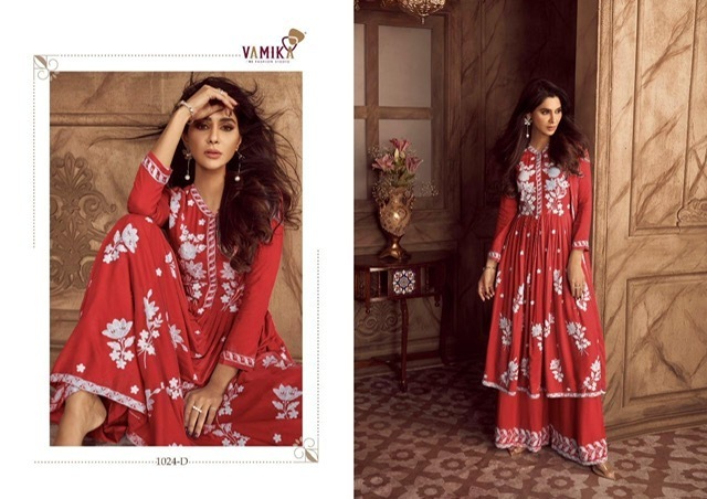 VAMIKA-LAKHNAVI-VOL-4-PLATNIUM-REYON-KURTI-PALAZZO-WITH-DUPATTA-SET-3