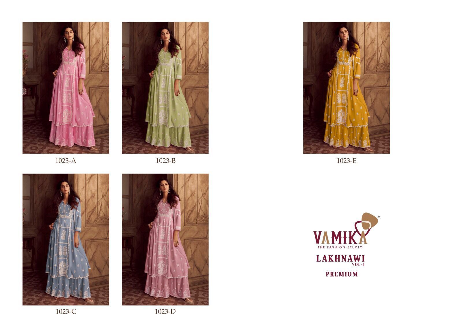 VAMIKA-LAKHNAVI-VOL-4-PREMIUM-KURTI-PALAZZO-WITH-DUPATTA-WHOLESALER-SURAT-7