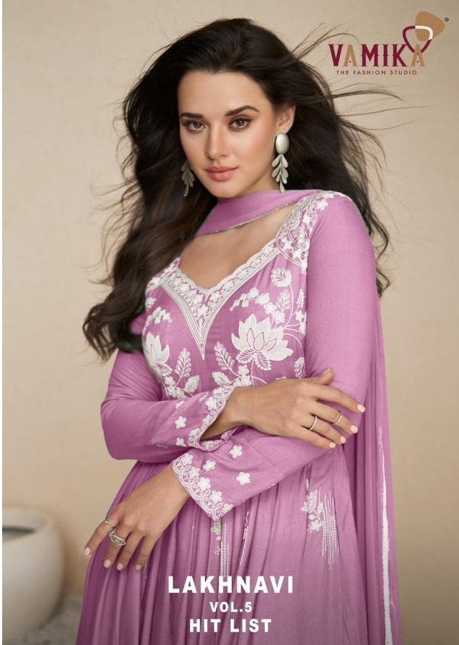 VAMIKA-LAKHNAVI-VOL-5-HIT-LIST-KURTI-PALAZZO-WITH-DUPATTA-WHOLESALER-1