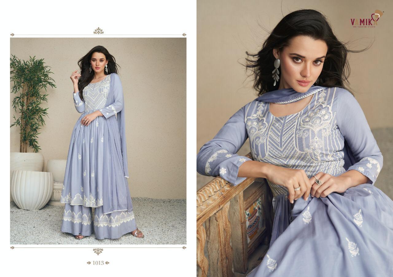 VAMIKA-LAKHNAVI-VOL-5-RAYON-KURTI-PALAZZO-WITH-DUPATTA-SET-CATALOGUE-7