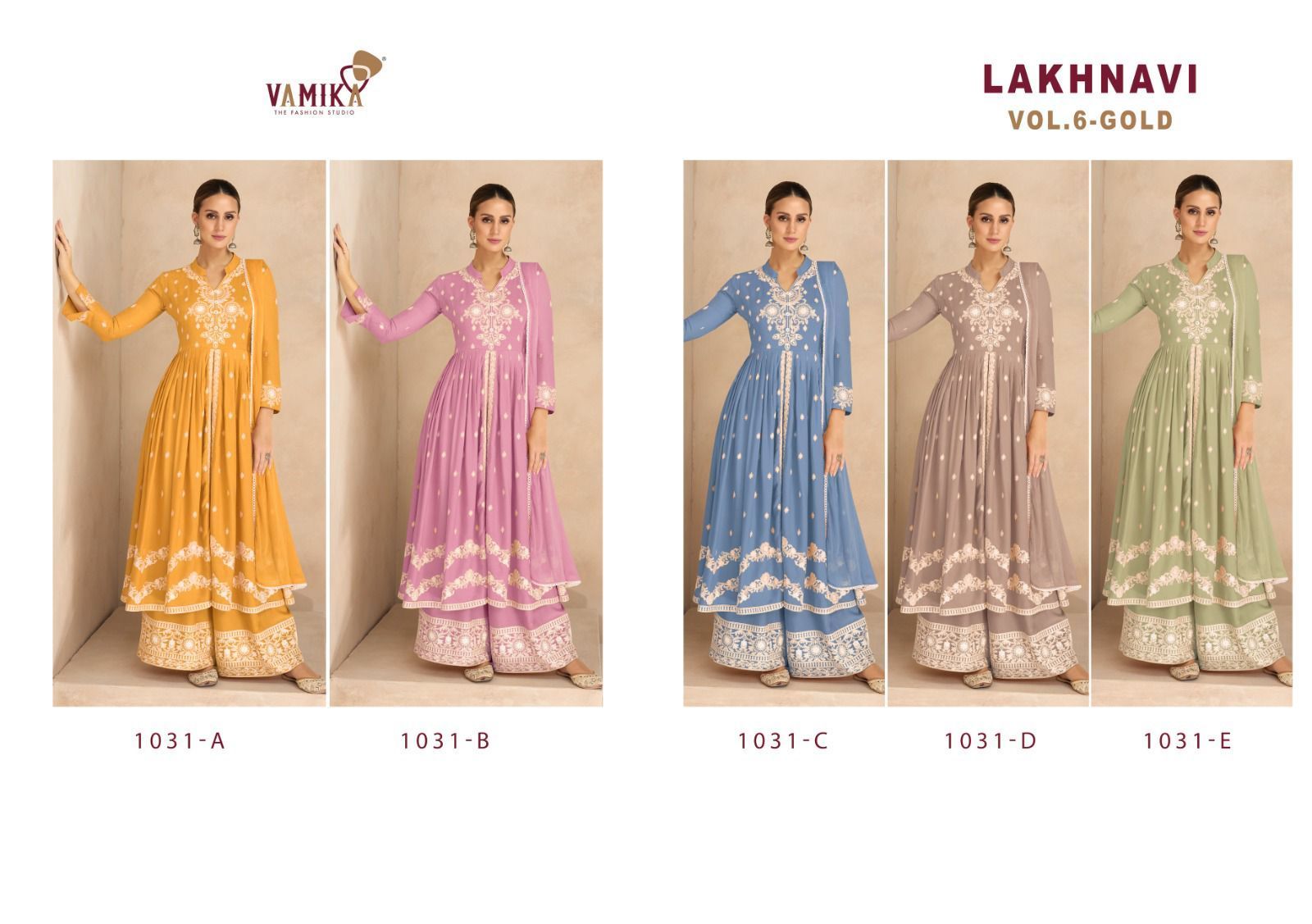 VAMIKA-LAKHNAVI-VOL-6-GOLD-DESIGNER-KURTIS-MANUFACTURER-7