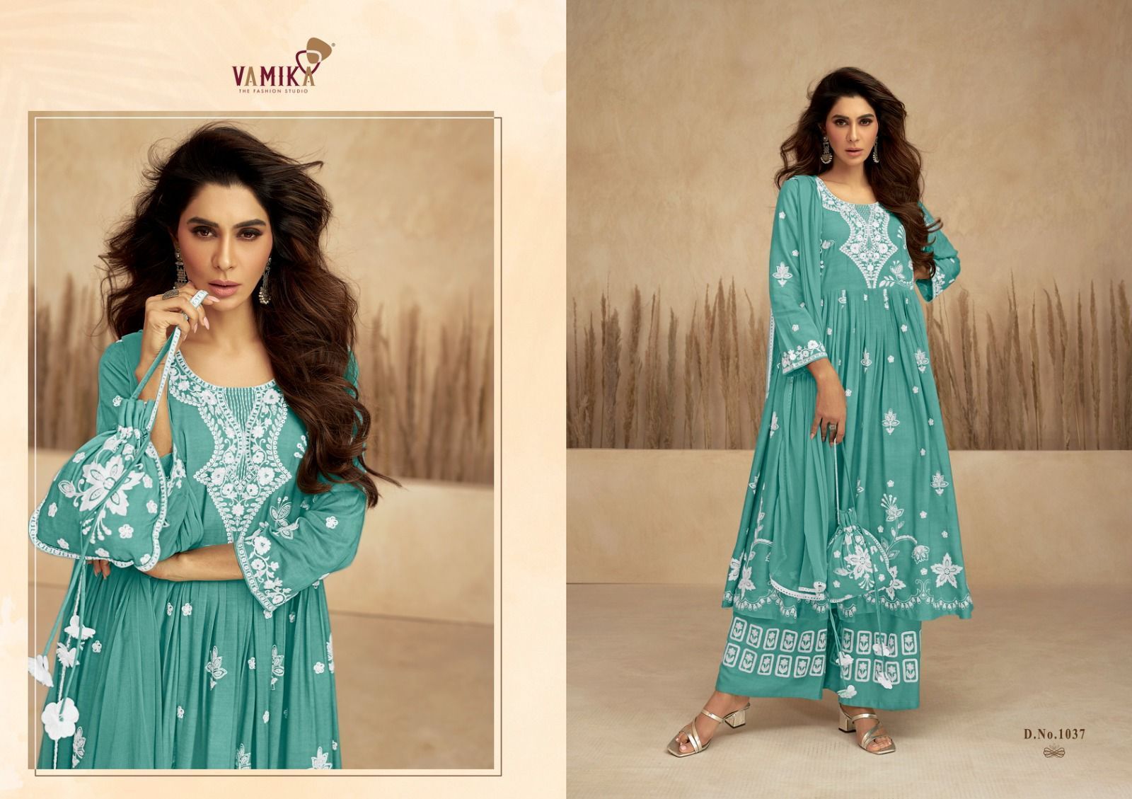 VAMIKA-LAKHNAVI-VOL-7-1037-1042-READYMADE-KURTI-SET-WHOLESALER-7