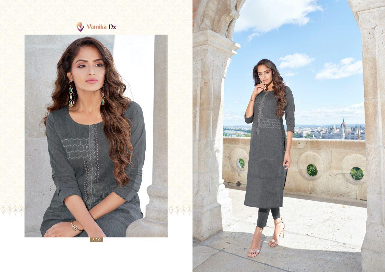 VAMIKA-NX-APSARA-VOL-5-COTTON-KURTI-WITH-PANT-LATEST-CATALOGUE-4