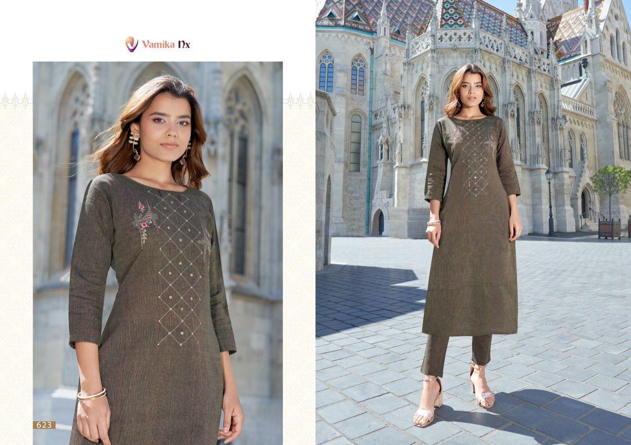 VAMIKA-NX-APSARA-VOL-5-COTTON-KURTI-WITH-PANT-LATEST-CATALOGUE-5