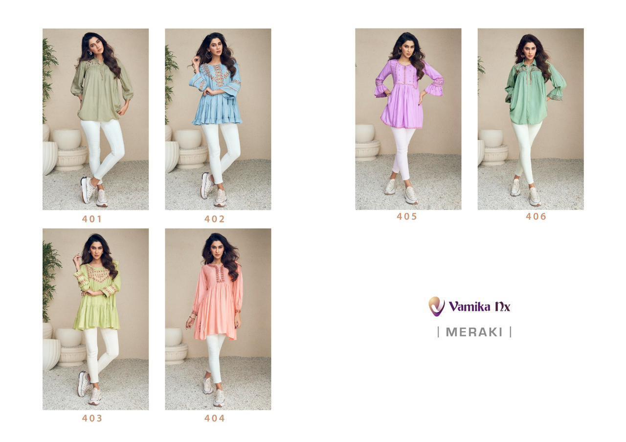 VAMIKA-NX-MERAKI-RAYON-EMBROIDERY-SHORT-TOPS-MANUFACTURER-SURAT-12