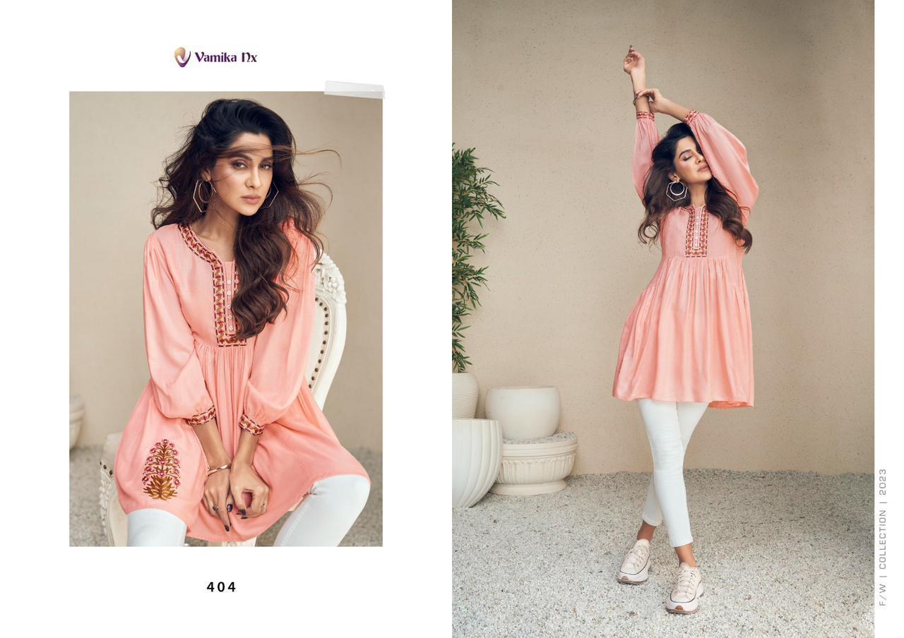 VAMIKA-NX-MERAKI-RAYON-EMBROIDERY-SHORT-TOPS-MANUFACTURER-SURAT-4