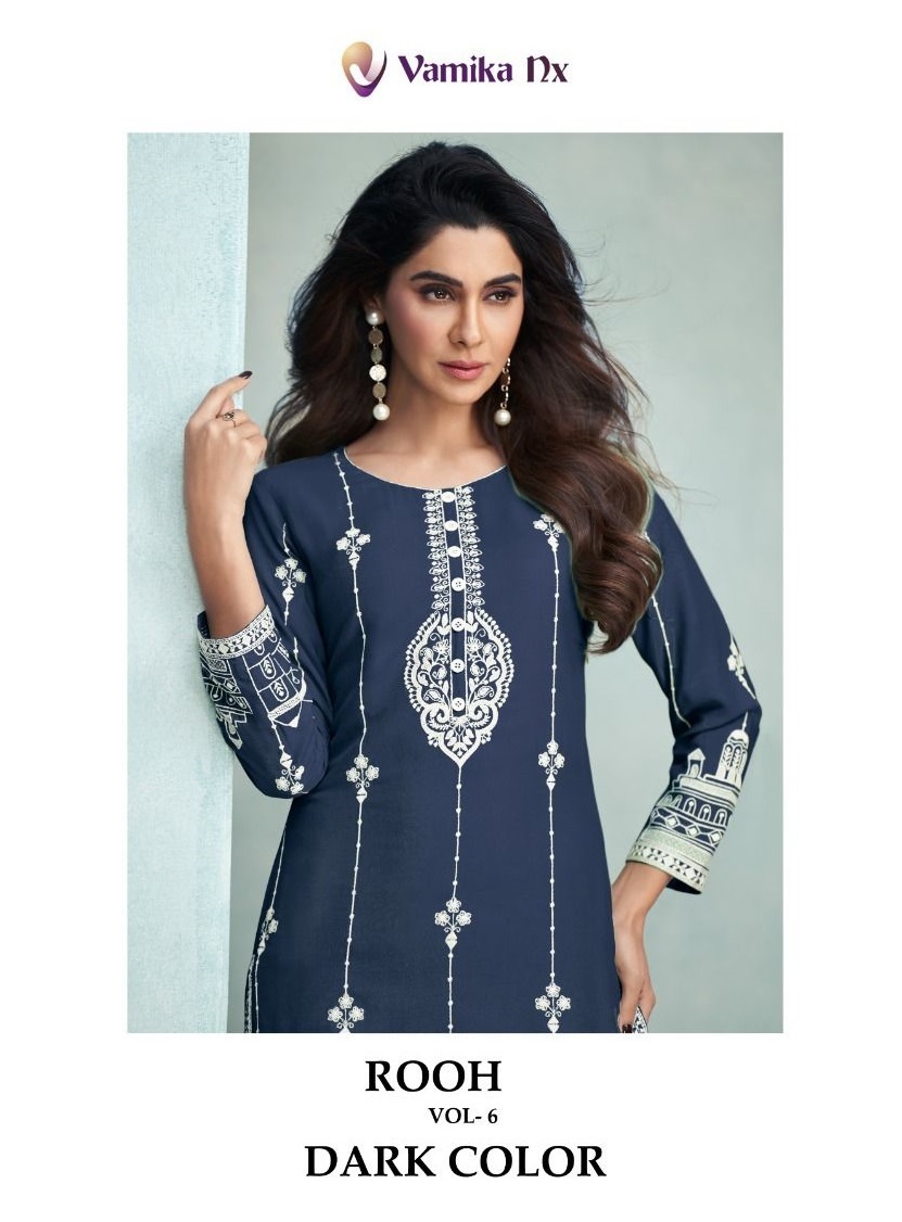 VAMIKA-NX-ROOH-VOL-6-DARK-COLOR-KURTI-WITH-PANT-MANUFACTURER-SURAT-1