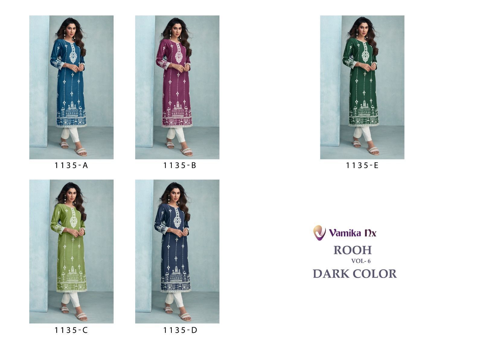 VAMIKA-NX-ROOH-VOL-6-DARK-COLOR-KURTI-WITH-PANT-MANUFACTURER-SURAT-7